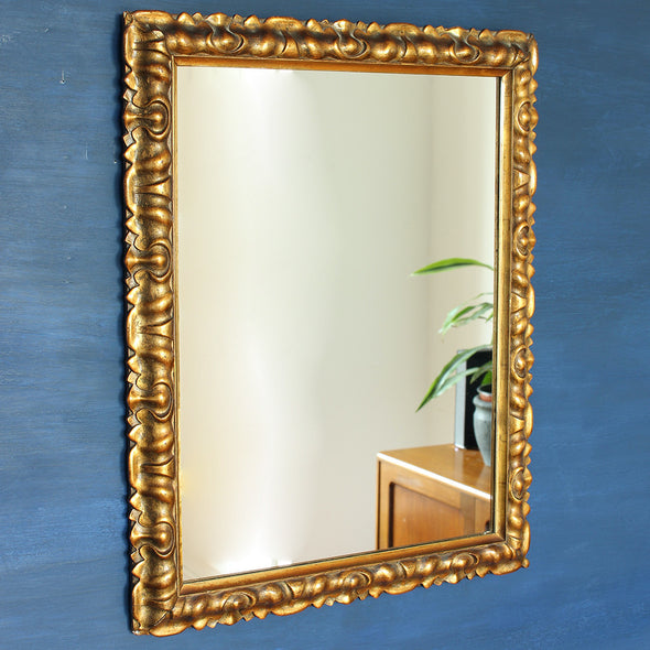 Highly Moulded 19th Century Gilt Mirror