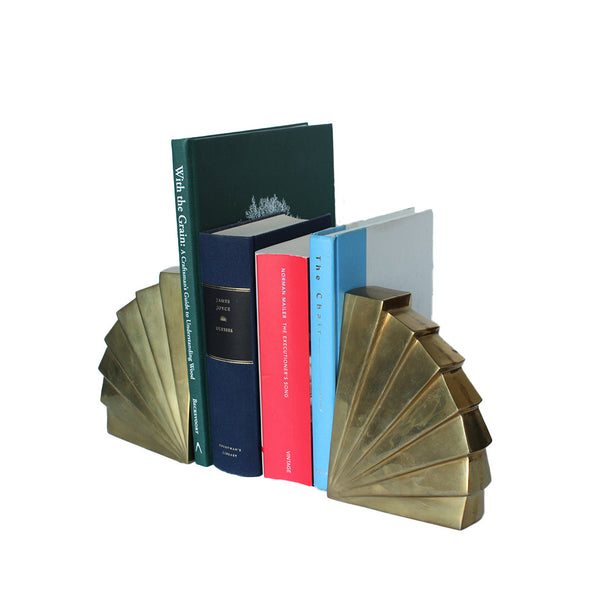 Art Deco Fan Bookends