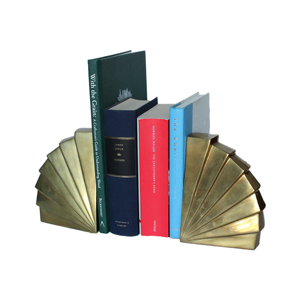 Art Deco Fan Bookends