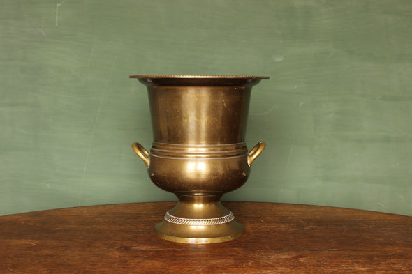 Large Brass Pot / Ice Bucket