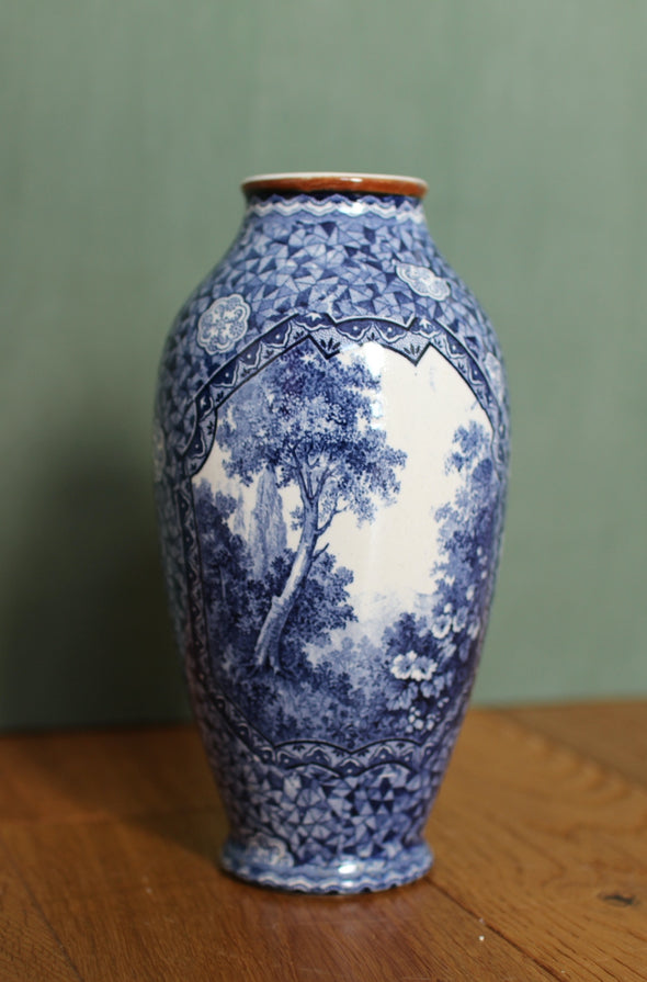 Villeroy &amp; Boch Vase  Excellent condition, some minor crackling.  H240 x Max Diameter 115mm