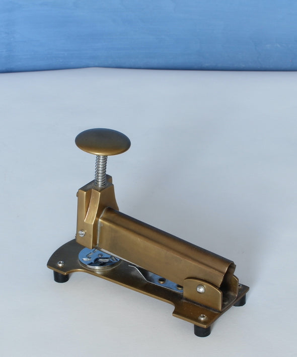 Vintage Brass Stapler