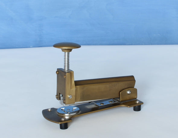 Vintage Brass Stapler