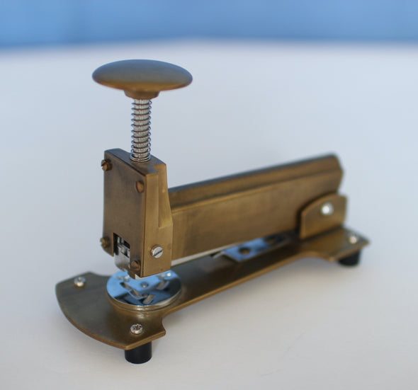 Vintage Brass Stapler