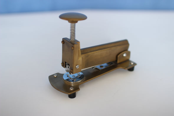 Vintage Brass Stapler