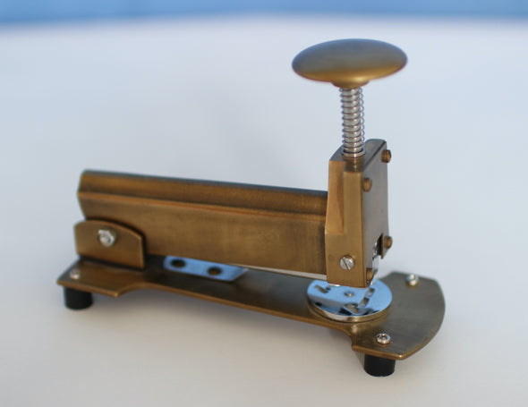 Vintage Brass Stapler