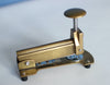 Vintage Brass Stapler. Made in India.  Cracking design.  Full working order.  W57x H110 x L145mm