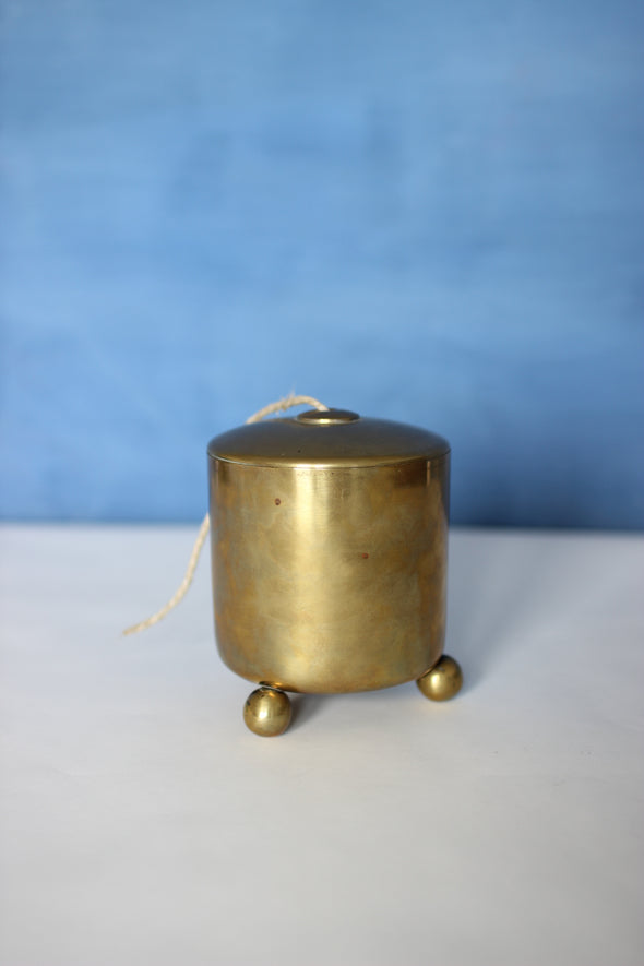 Victorian Brass String Dispenser