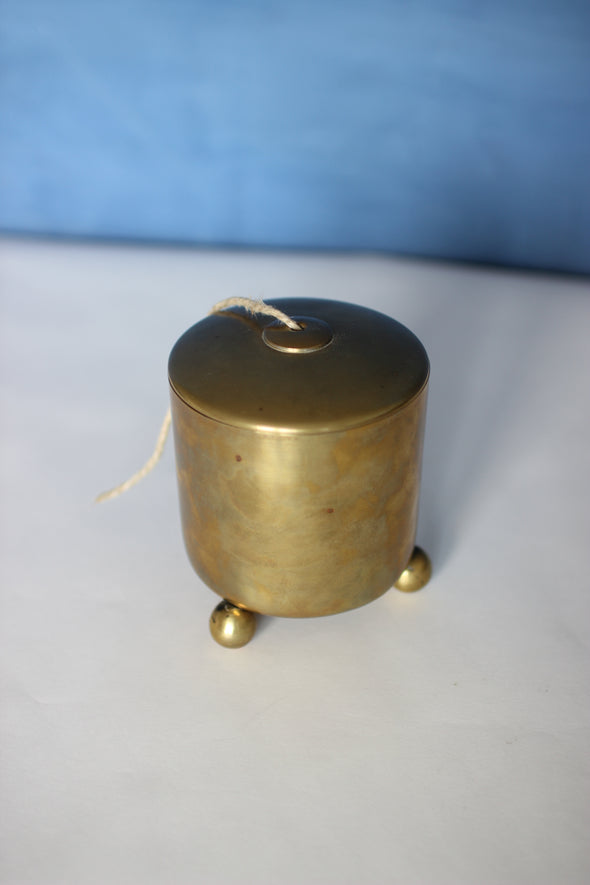 Victorian Brass String Dispenser