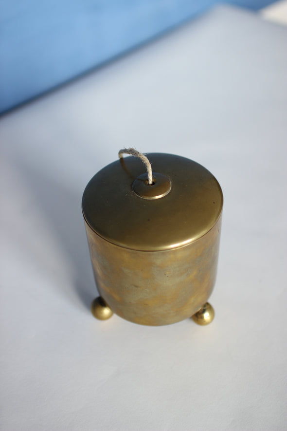 Victorian Brass String Dispenser