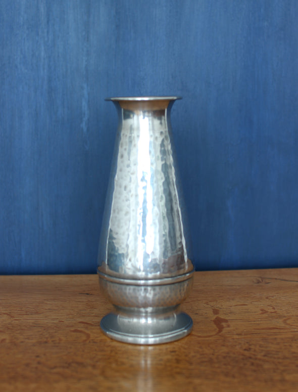 Small Pewter Vase - Arts & Crafts