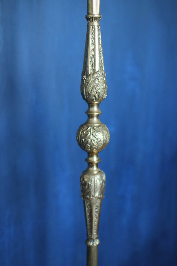 Edwardian Brass Standard Lamp