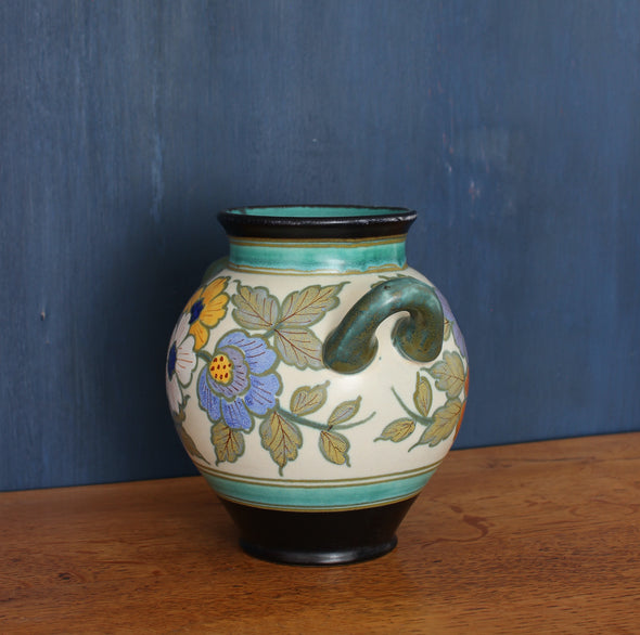 Round Handled Dutch Vase