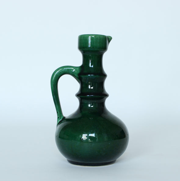 Glossy Green West German Ewer