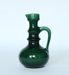 Small Glossy Green West German Ewer  Perfect condition  Height 205mm /&nbsp; Max Diameter 125mm  ceramics, pottery, vases