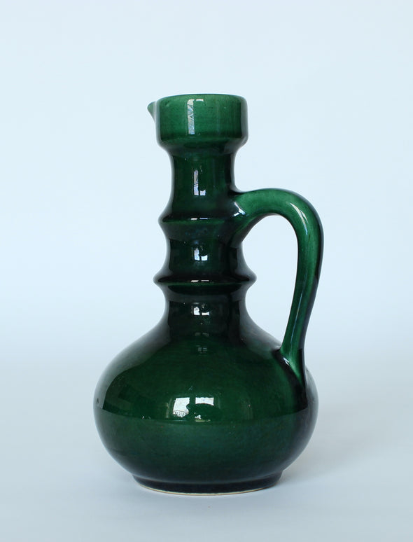 Glossy Green West German Ewer