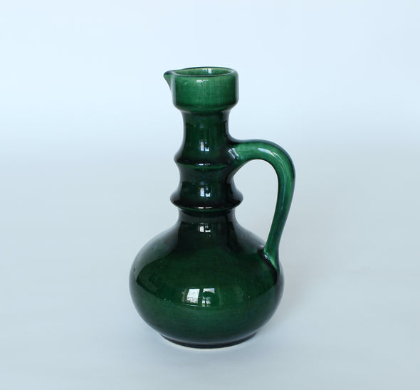 Glossy Green West German Ewer