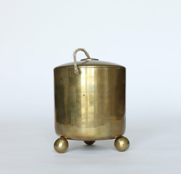 Victorian Brass String Dispenser