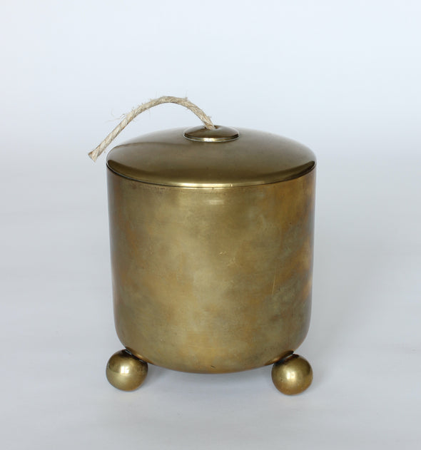 Victorian Brass String Dispenser