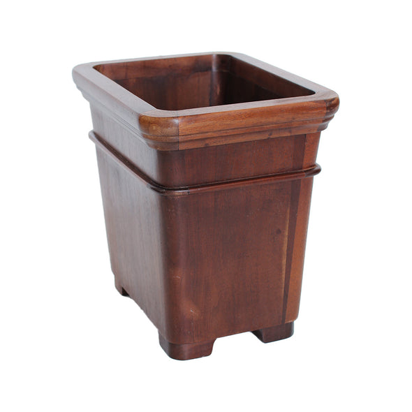 Mahogany Wastepaper Basket - Early to Mid-Century