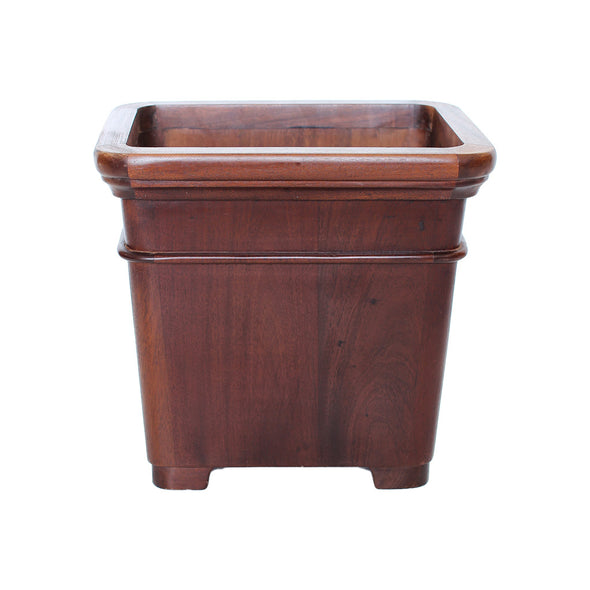 Mahogany Wastepaper Basket - Early to Mid-Century