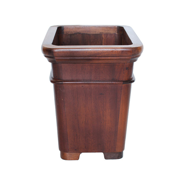 Mahogany Wastepaper Basket - Early to Mid-Century