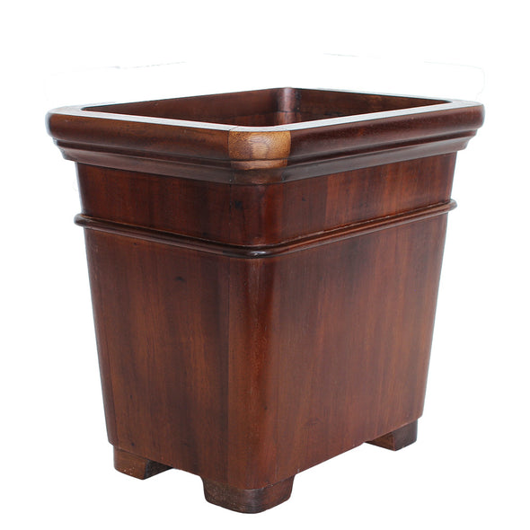 Mahogany Wastepaper Basket - Early to Mid-Century